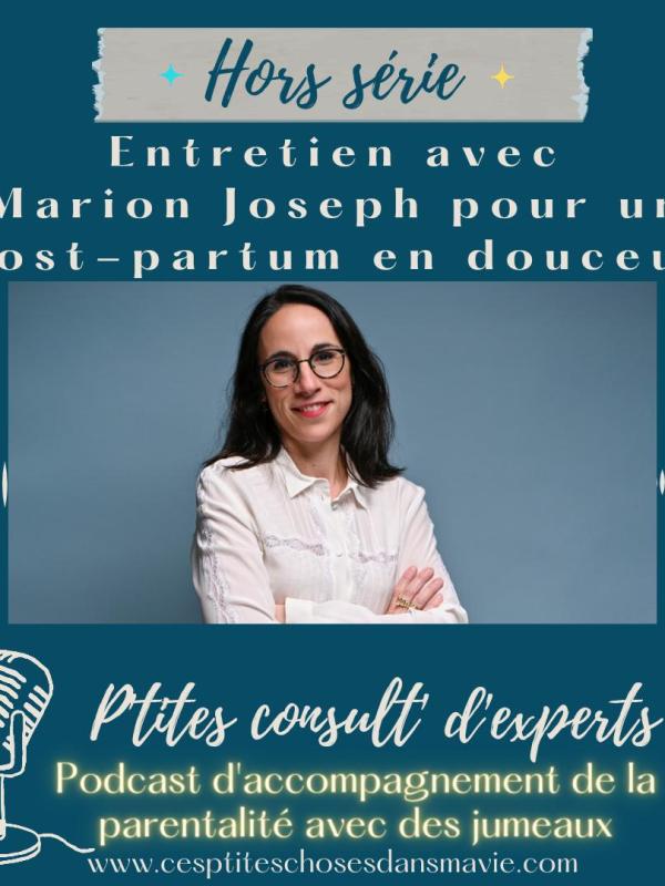 Un post-partum en douceur : retrouvez mon passage dans le podcast «P&rsquo;tites consult&rsquo;&nbsp;d&rsquo;expert»
